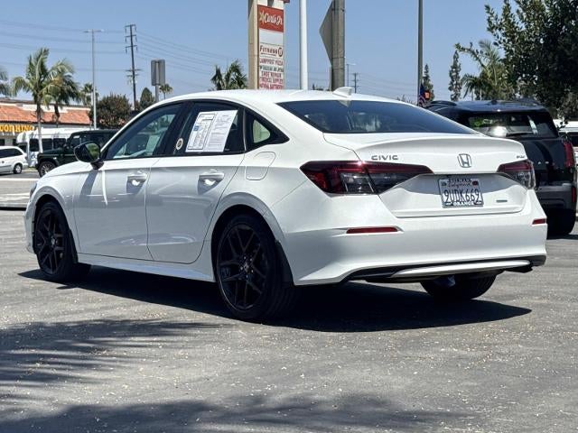 2025 Honda Civic Hybrid Sport