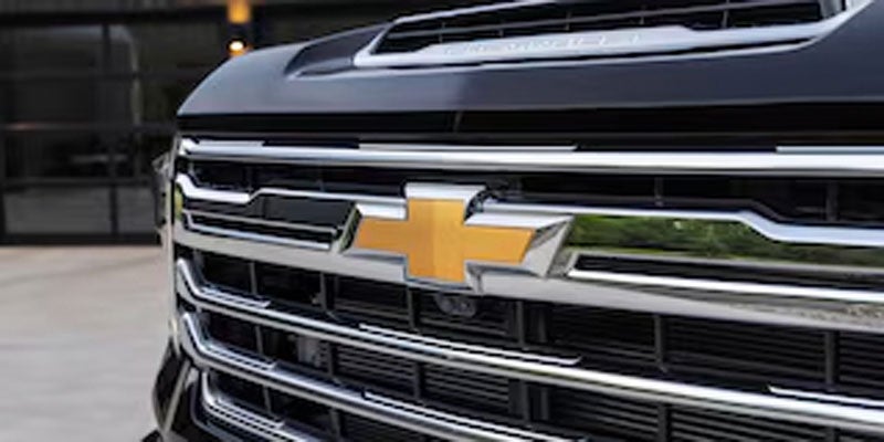 front grill of a 2026 Chevrolet Silverado 2500 HD in Orange, CA