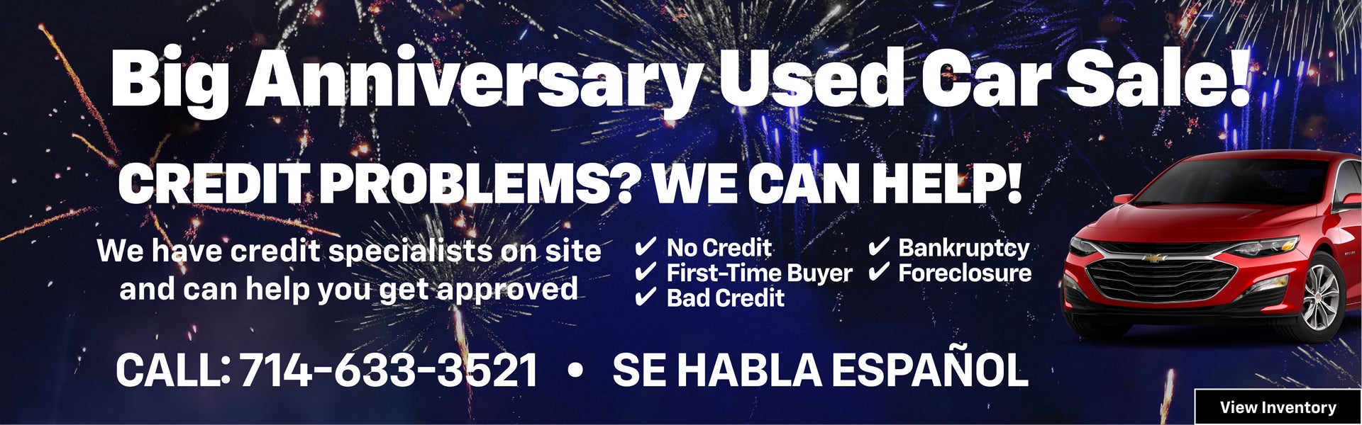 Used Car Specials in Orange County