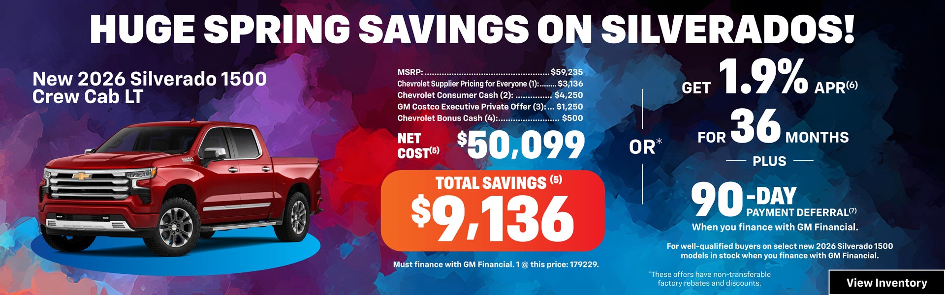 Silverado 1500 Special Offer