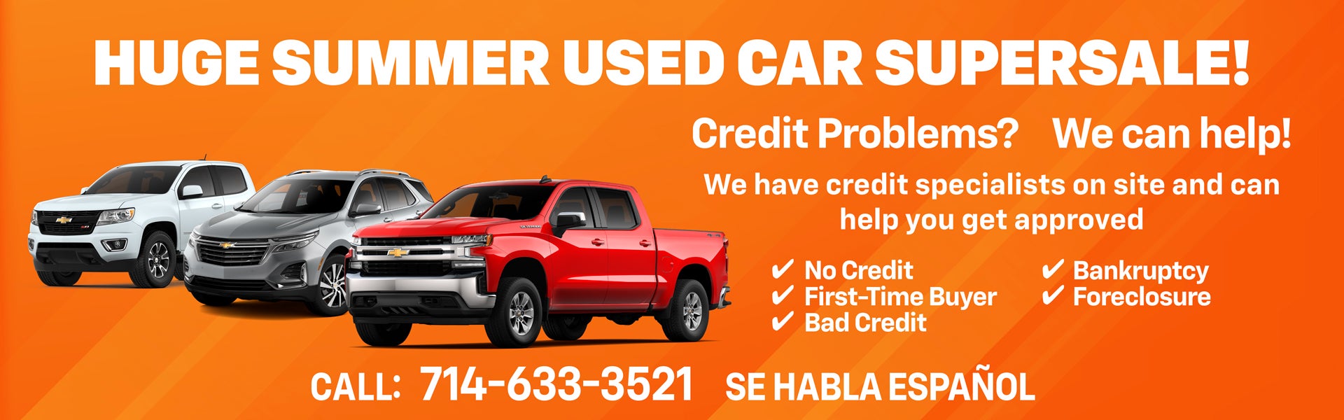 Summer Used Car Supersale