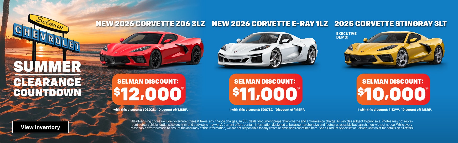 Corvette Offer