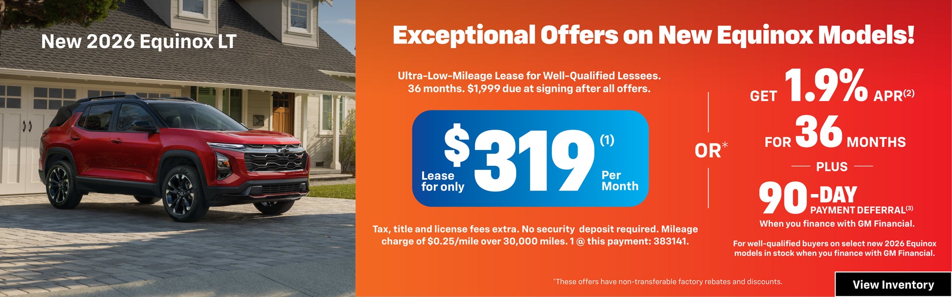 New 2026 Equinox LT