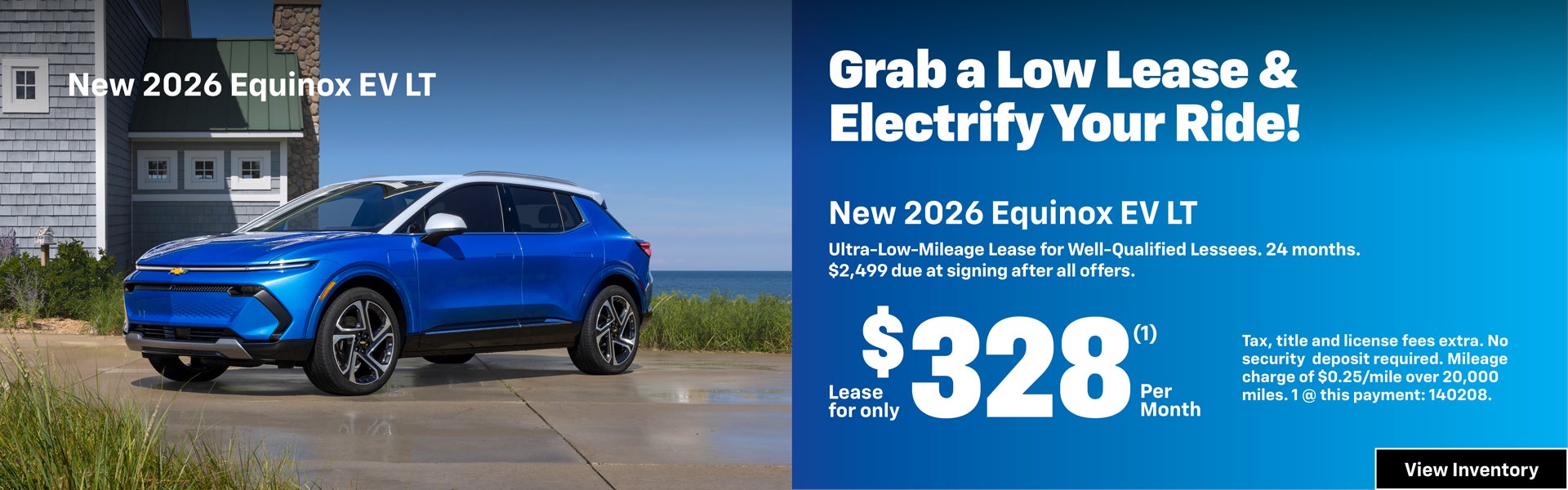 Equinox EV Special Offer