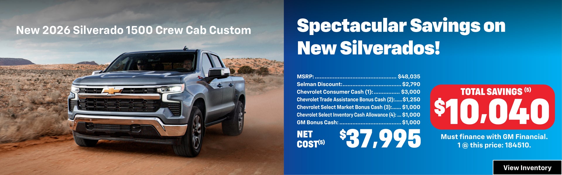 Silverado 1500 Special Offer