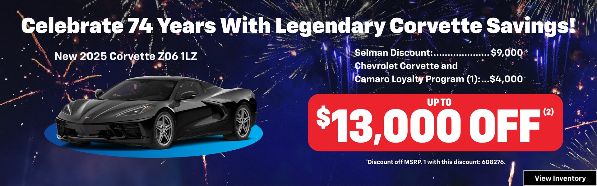 2025 Corvette Z06 Offer