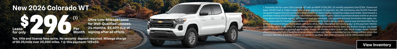 2026 Colorado Special Offer