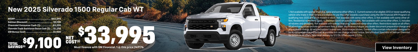 2026 Silverado 1500 WT Offer