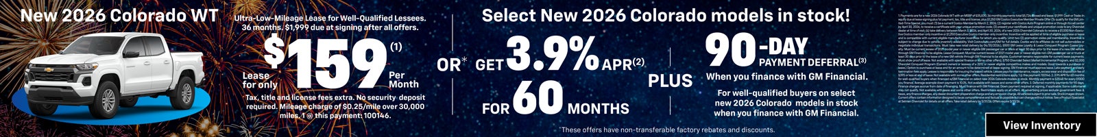 2026 Colorado Special Offer