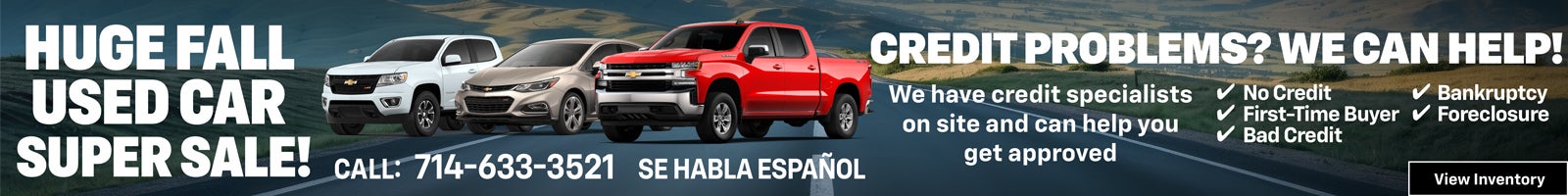 Used Vehicle Super Sale